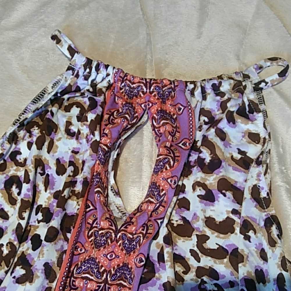 London Times multicolored sleeveless dress - Picture 4 of 8